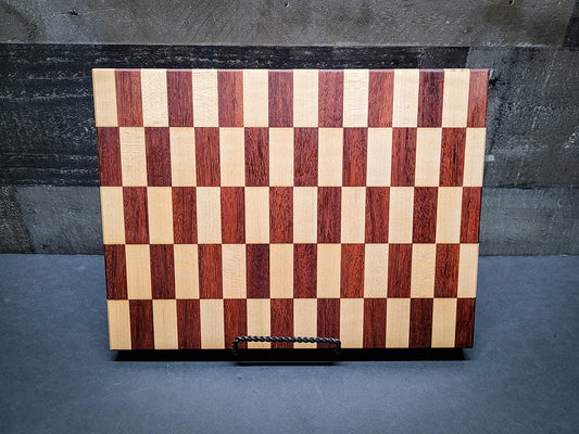 Padauk and Maple Cutting Board