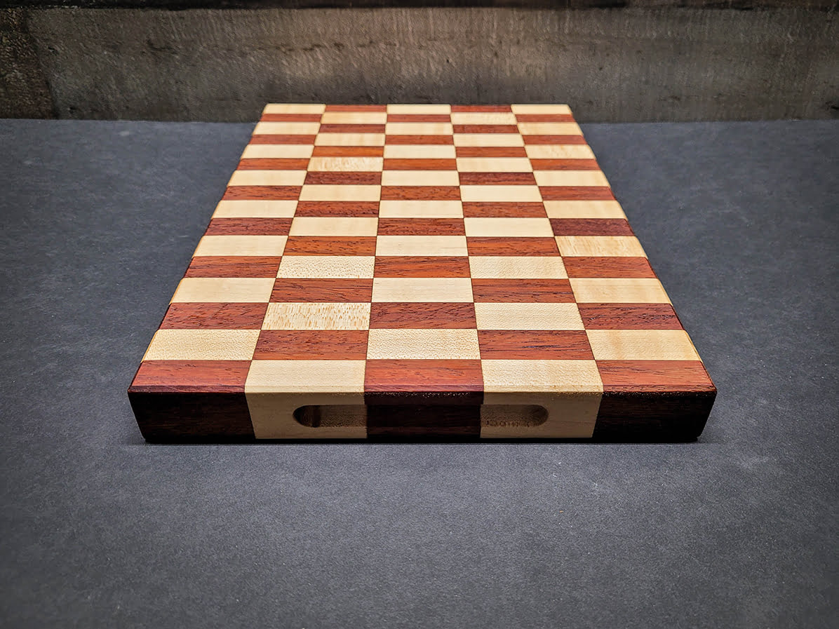 Padauk and Maple Cutting Board