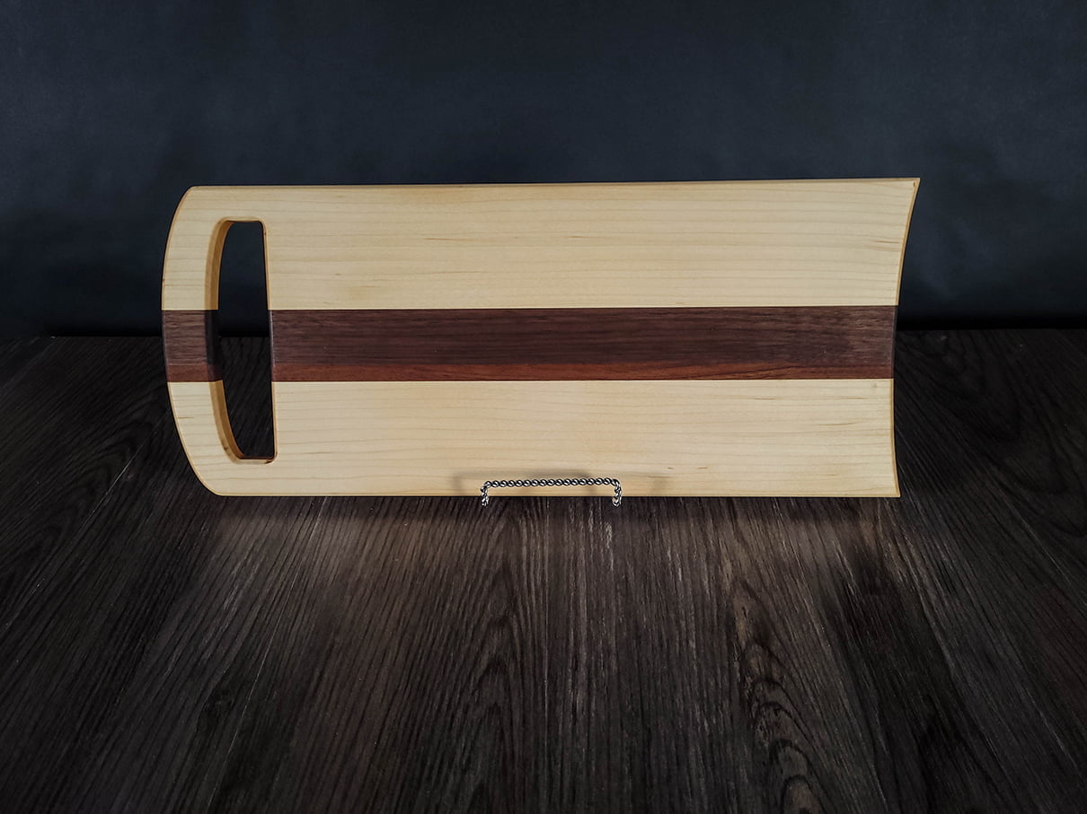 Maple and Walnut Cutting Board