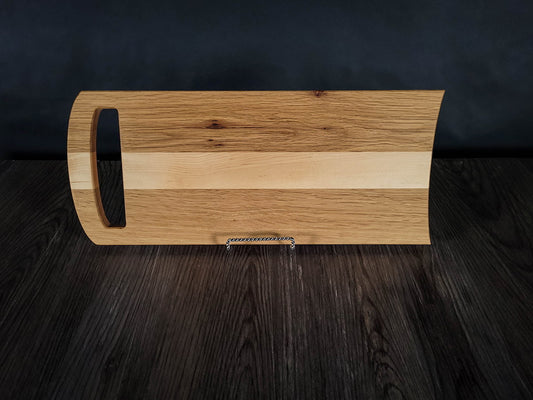 White Oak and Maple Wood Cutting Board