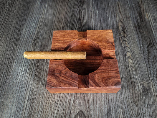Wood Mesquite Cigar Ash Tray