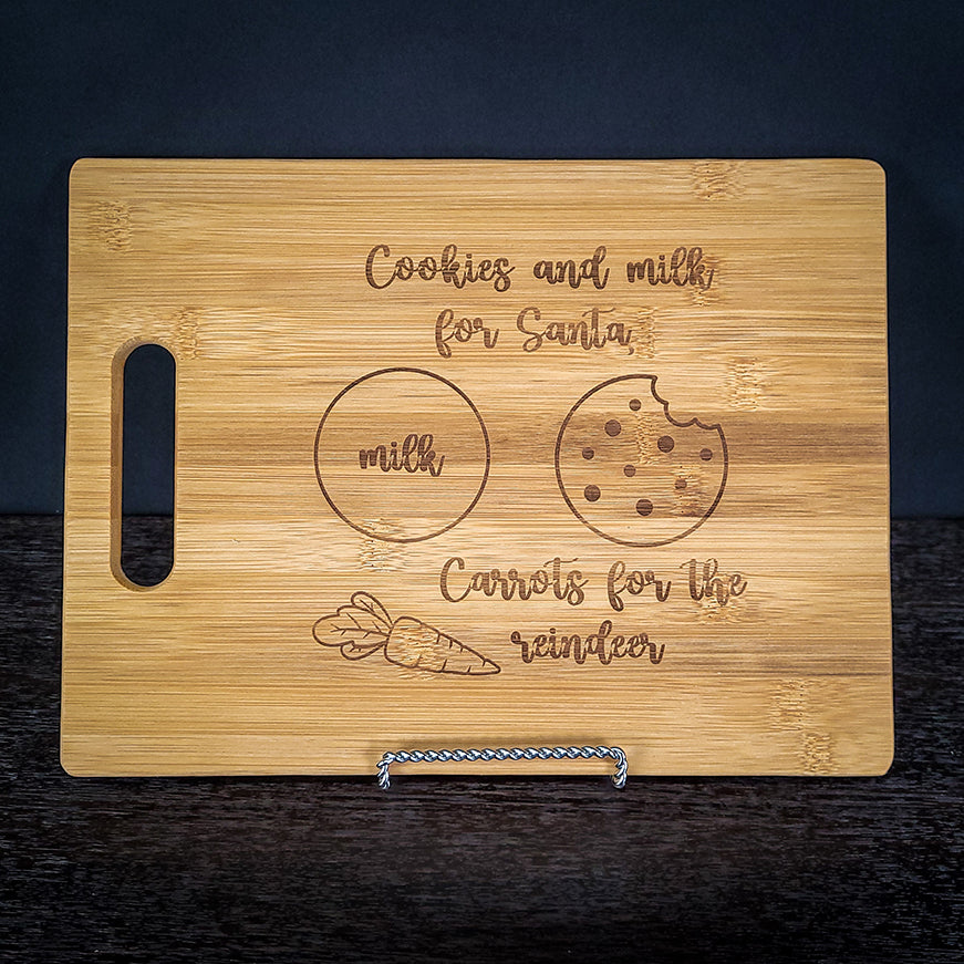 Laser Engraved Santa Board