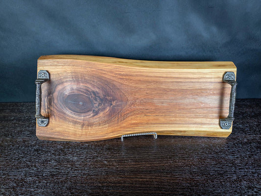 Walnut Charcuterie Board with Handles