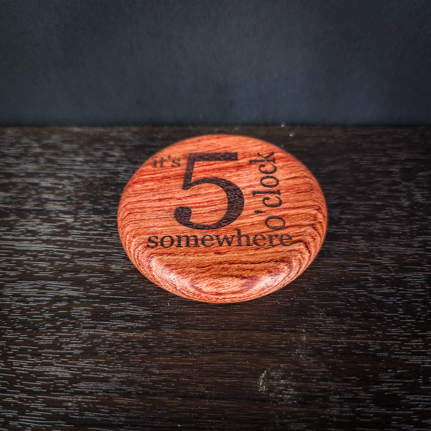 It's 5 o'clock Somewhere Magnetic Bottle Opener