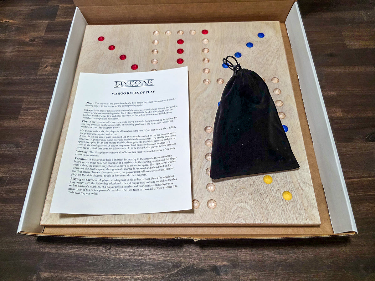 Wahoo Aggravation Board Game