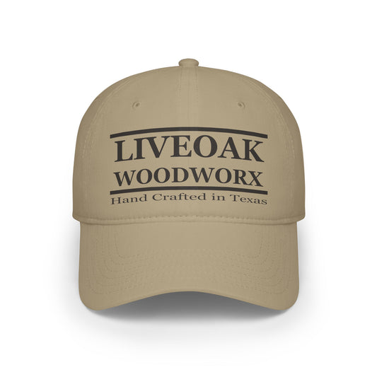 Live Oak Woodwork - Low Profile Baseball Cap