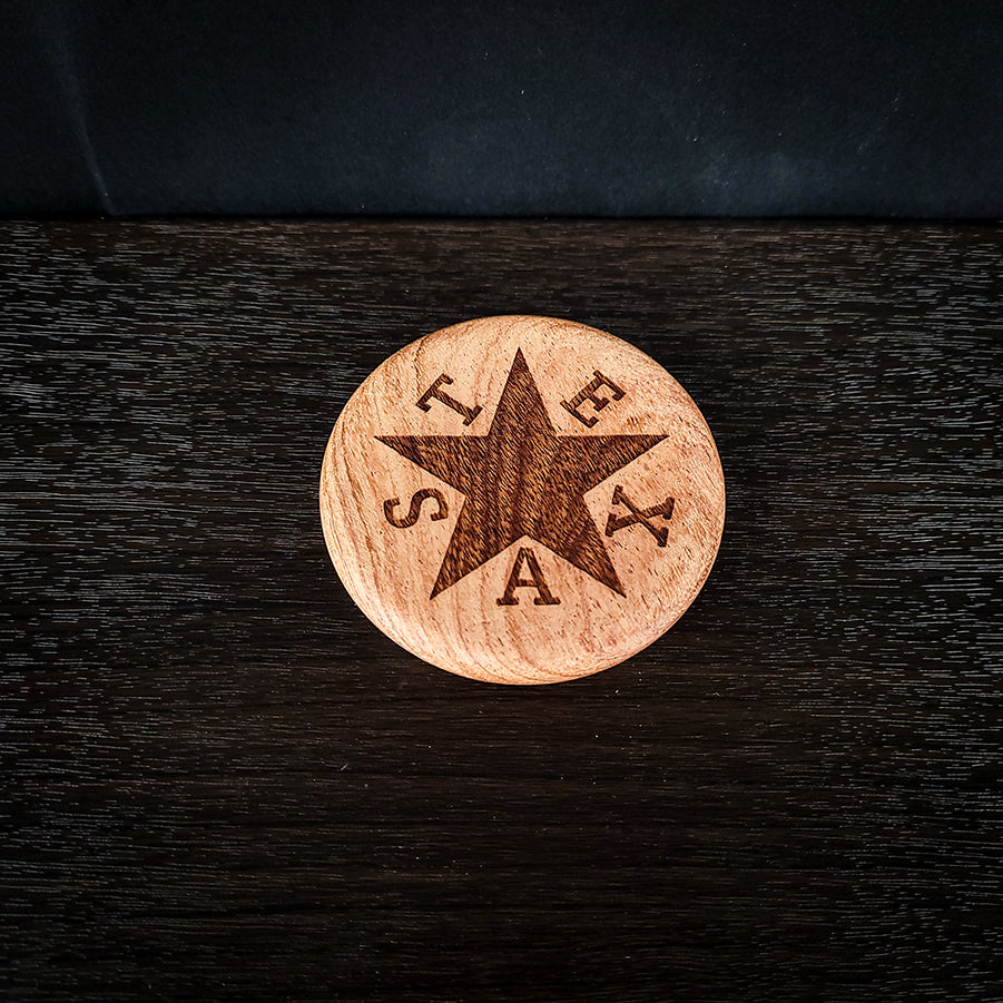 Texas Star Laser Engraved Magnetic Bottle Opener