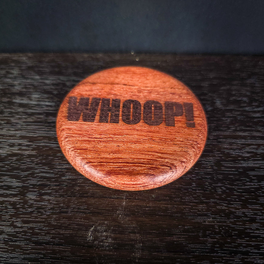 WHOOP!  Laser Engraved Magnetic Bottle Opener