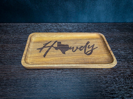 Howdy Texas Tray