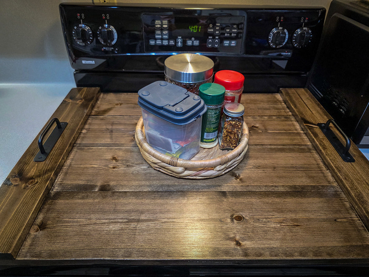 Wooden Stove Top Cover (Noodle Board)