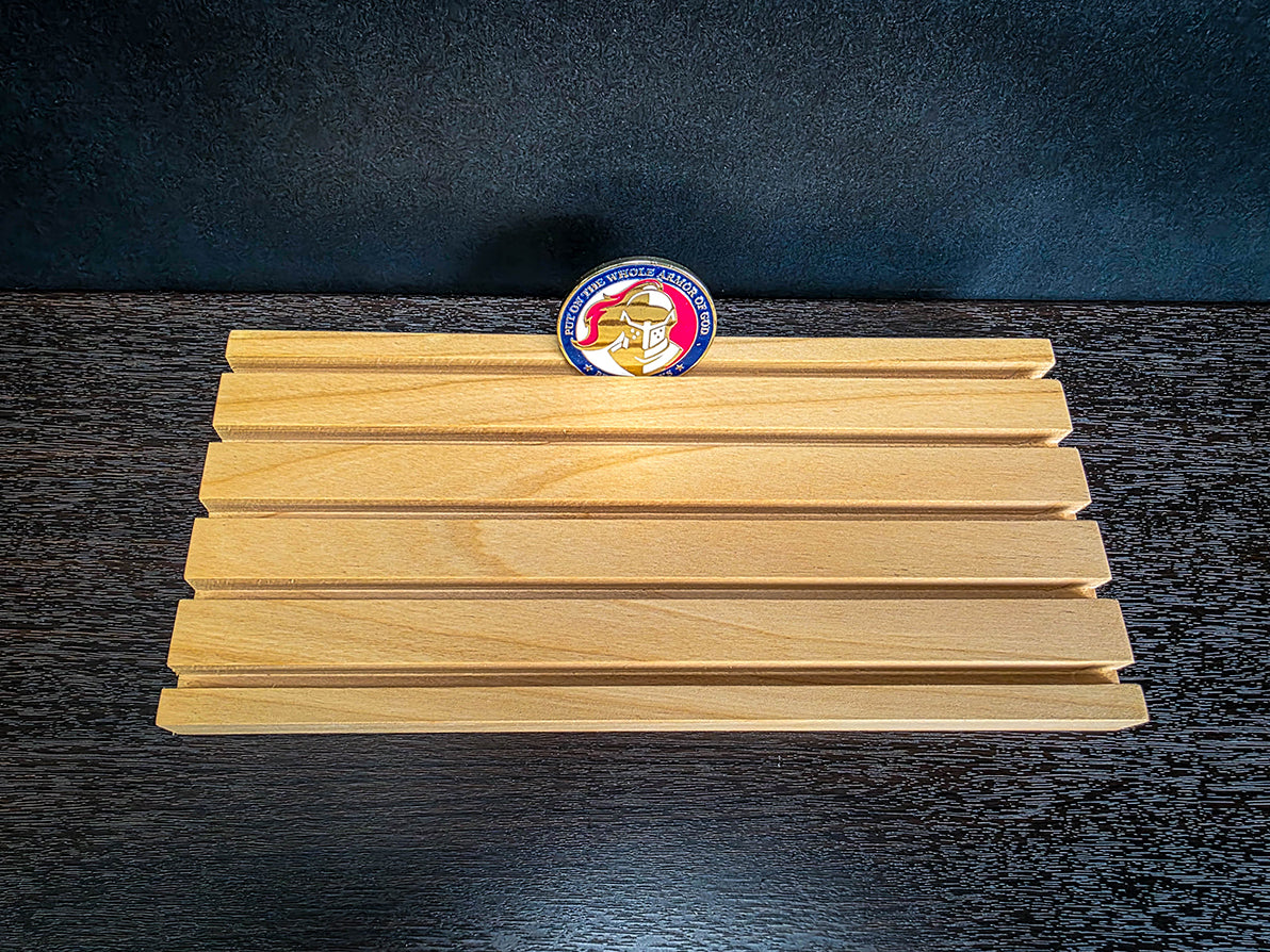 Rectangular Challenge Coin Display