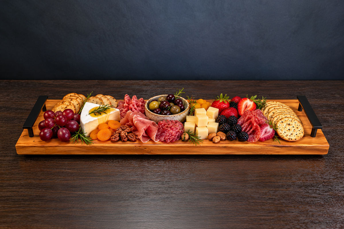 Handcrafted Spalted Pecan Charcuterie Tray